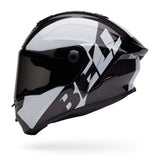 Bell Race Star DLX Flex Helmet - Offset Gloss Black/White