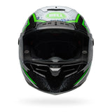 Bell Race Star DLX Flex Helmet - Xenon Gloss Black/Kryptonite