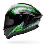 Bell Race Star DLX Flex Helmet - Xenon Gloss Black/Kryptonite