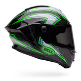 Bell Race Star DLX Flex Helmet - Xenon Gloss Black/Kryptonite