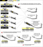 Arrow Competition Low Full Titanium Exhaust System for BMW S1000RR 2024
