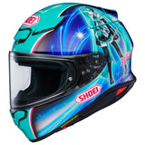 Shoei RF-1400 Hatsune Miku TC-4 Helmet