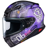 Shoei RF-1400 Black Tri-Star's Zaku II High Mobility Type TC-12 Helmet