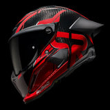 Ruroc Atlas 4.0 Track Helmet - Inferno Red