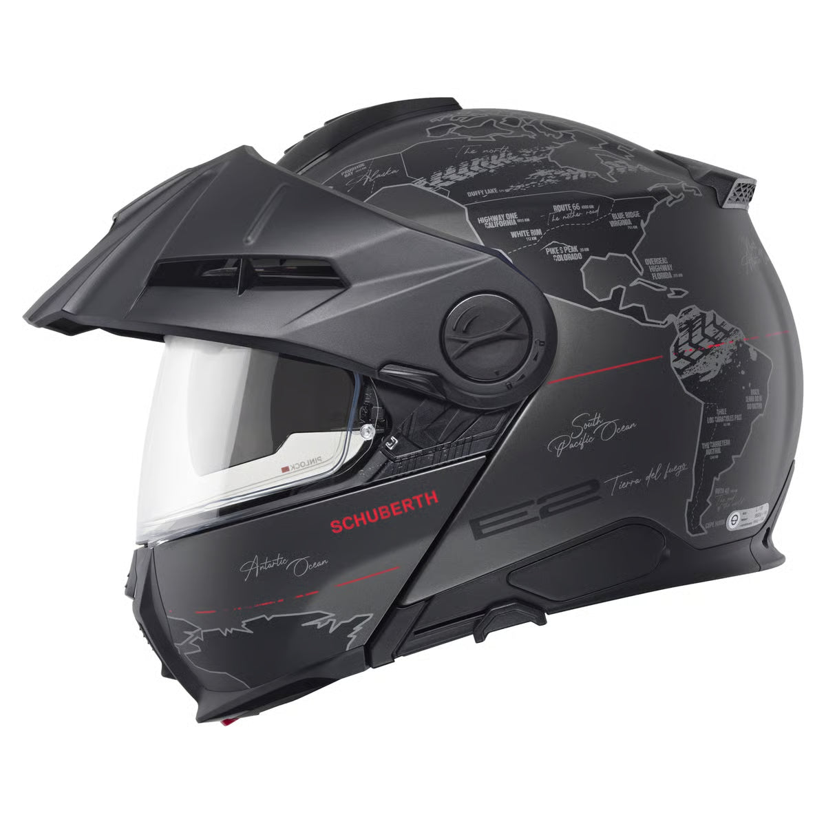 Buy Schuberth E2 Atlas Anthracite Helmet Online in India – superbikestore