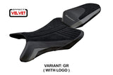 Tappezzeria Mod Manuel Velvet Seat Cover for Honda CB1000 Hornet