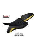 Tappezzeria Mod Manuel Velvet Seat Cover for Honda CB1000 Hornet
