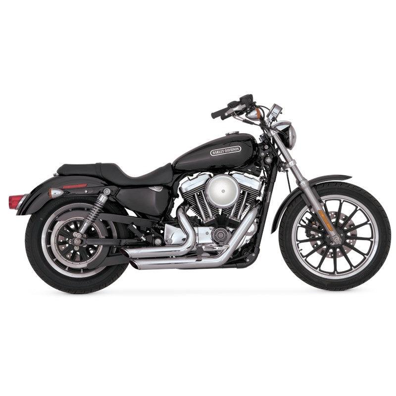 Vance and Hines Shortshots Staggered Exhaust for Harley Davidson Iron 883