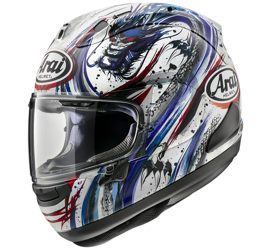 Buy Arai RX-7V Evo Kiyonari Trico Helmet Online in India