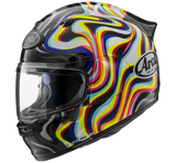 Arai Quantic Swirl White Helmet