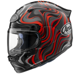 Arai Quantic Swirl Red Helmet