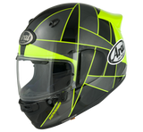 Arai Quantic Peak Yellow Helmet