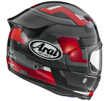 Arai Quantic Abstract Red Helmet