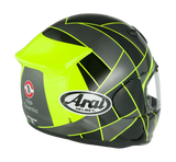 Arai Quantic Peak Yellow Helmet