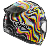 Arai Quantic Swirl White Helmet