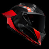 Ruroc Atlas 4.0 Track Helmet - Rosso