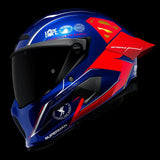 Ruroc Atlas 4.0 Track Helmet - Superman