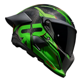 Ruroc Atlas 4.0 Track Helmet - Viper Green