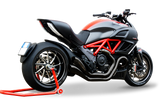 HP Corse Dual Hydroform Race Slip-On Exhaust for Ducati Diavel 1260