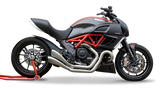 HP Corse Dual Hydroform Race Slip-On Exhaust for Ducati Diavel 1260