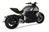 HP Corse Dual Hydroform Short R Slip-On Exhaust For Ducati Diavel 1260