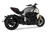 HP Corse Dual Hydroform Short R Slip-On Exhaust For Ducati Diavel 1260