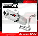 Dominator Oval Slip-On Exhaust for BMW G 310 GS 2016-22