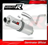 Dominator Oval Slip-On Exhaust for BMW G 310 R 2016-22