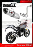 Dominator HP1 Slip-On Exhaust for BMW G 310 GS 2016-22