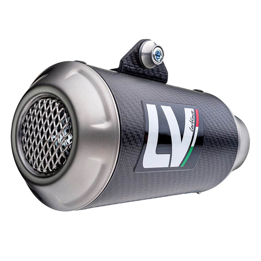 Leovince LV-10 Kawasaki Ref:15218 Not Homologated Stainless Steel Muffler Silver