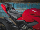Luimoto Diamond Grezzo Rider Seat Cover for Ducati Streetfighter V4