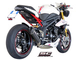 SC Project Conico Exhaust for TRIUMPH SPEED TRIPLE 1050 (2011-15)