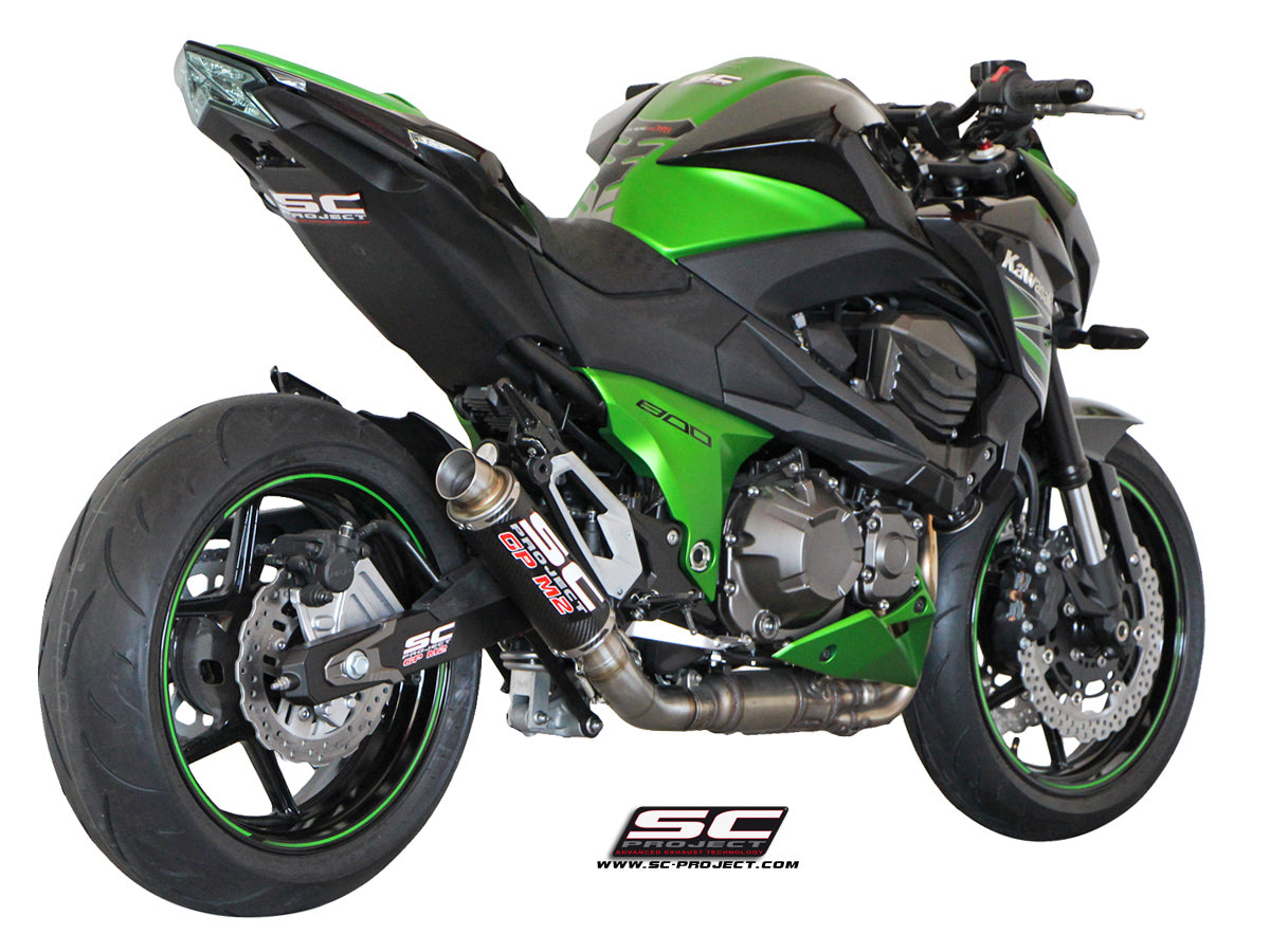 SC Project GP-M2 Slip-On Exhaust for Kawasaki Z800