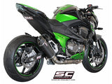 SC Project Oval Slip-On Exhaust for Kawasaki Z800