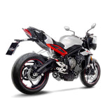 Leo Vince LV One Evo Slip-On Exhaust for Triumph Street Triple RS 2017-22