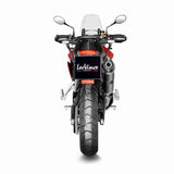[SALE] Leo Vince Black Stainless Steel Slip-On Exhaust for Triumph Tiger 900 2020-22