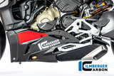 Ilmberger Carbon Fibre Left Bellypan For Ducati Streetfighter V4 2020-22
