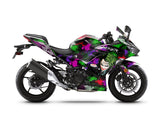 Spinning Stickers Joker Graphics Kit For Kawasaki Ninja 400 2018-22