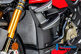 Ilmberger Carbon Fibre Left Radiator Cover For Ducati Streetfighter V4 2020-22