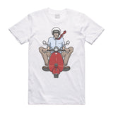 Vintage Scooter T-Shirt - (style 3)