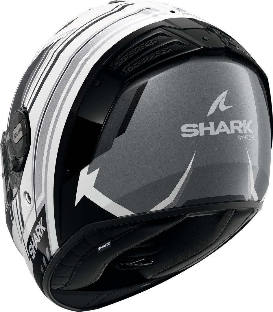 CASCO SHARK SPARTAN RS CARBON SHAWN MAT ANTHRACITE RED