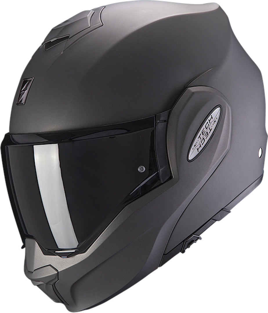 Scorpion Exo-Tech Evo Solid Helmet - XS / Anthracite Matt