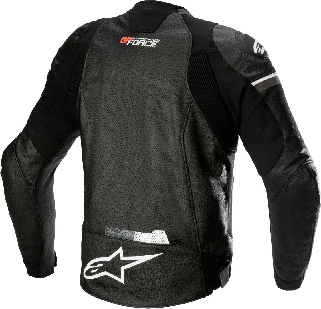 Alpinestars black hotsell leather jacket