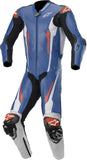 Alpinestars Racing Absolute Tech-Air One Piece Perforated Leather Suit - Blue/Black/White