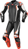 Alpinestars Absolute V2 One Piece Leather Suit - Black/White/Red