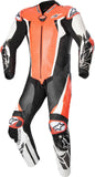 Alpinestars Absolute V2 One Piece Leather Suit - Red/Weiss/Black