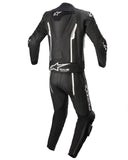 Alpinestars Missile V2 Two Piece Leather Suit - Black/White