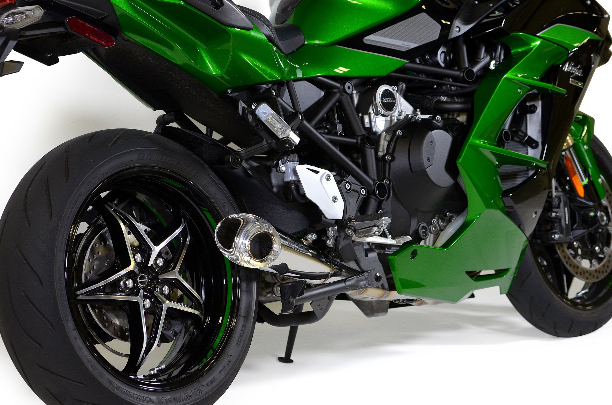Brocks Slash Cut Full Exhaust System for Kawasaki Ninja H2 SX