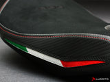 Luimoto Team Italia Rider Seat Cover for Ducati Panigale 899