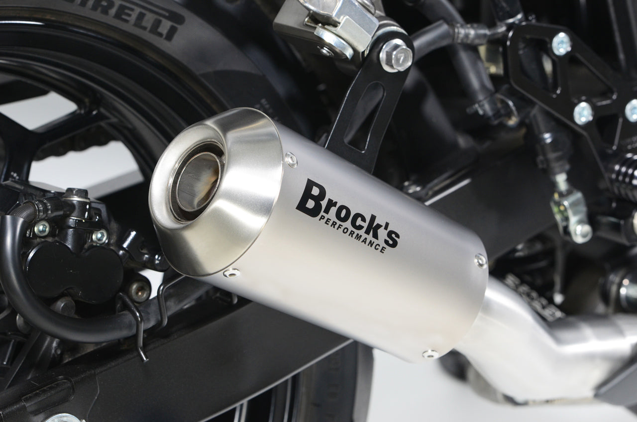 Brocks VZ9 Veloce Full Exhaust System with Titanium Muffler for Kawasaki Ninja 300